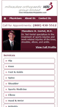 Mobile Screenshot of milwaukeeorthopaedics.com